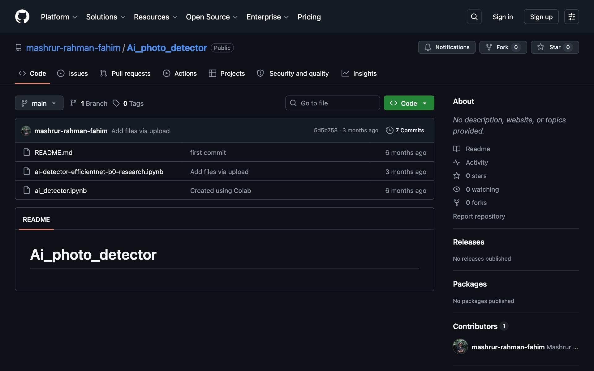 AI Photo Detector – Deepfake Image Classification - Image 1