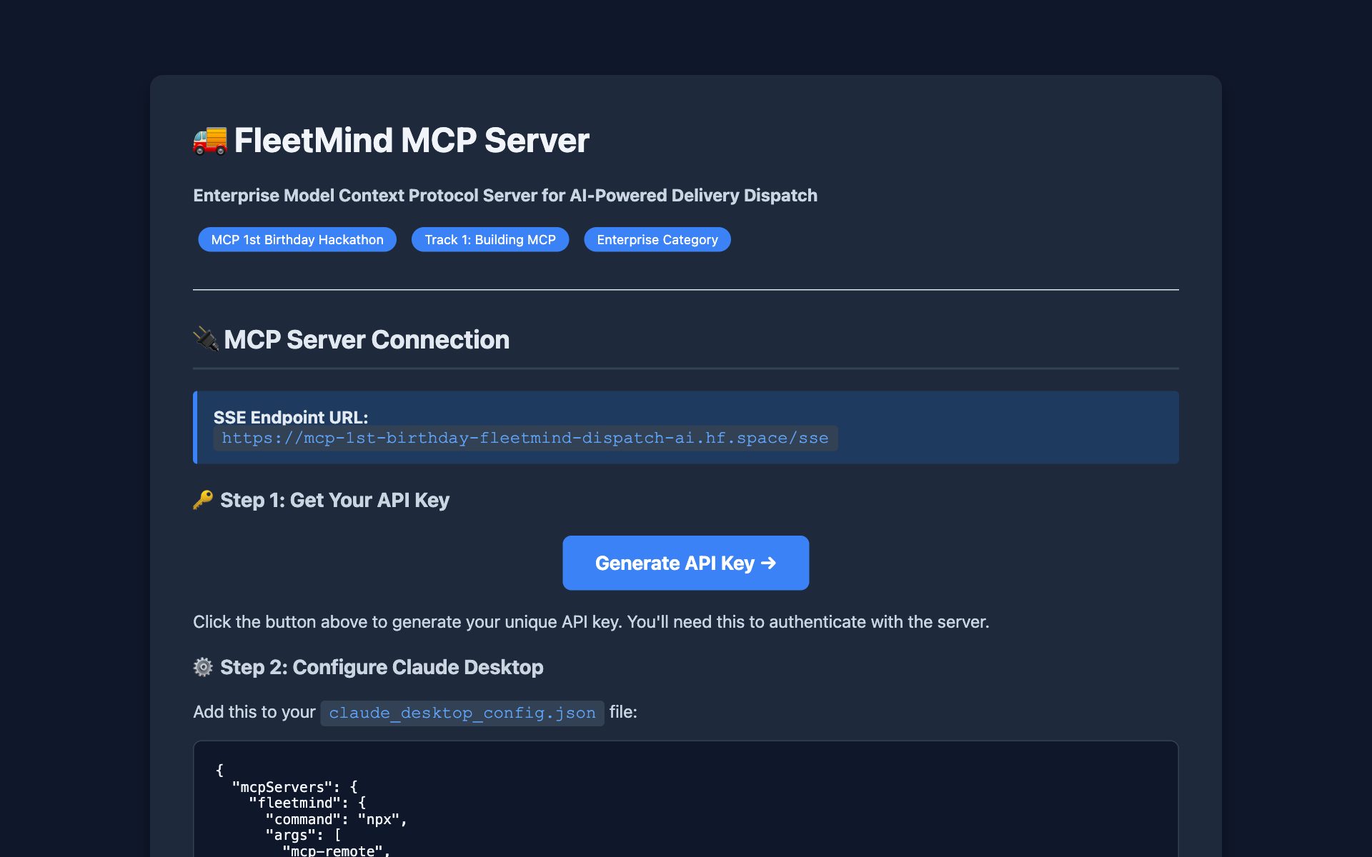 FleetMind – Agentic AI Fleet Dispatch (MCP) - Image 1